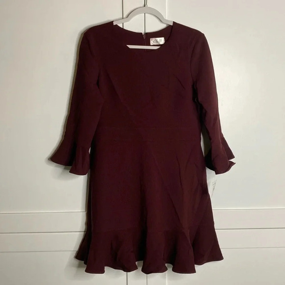 Eliza J Dresses & Skirts - ELIZA J Bell Sleeve Fit & Flare Dress